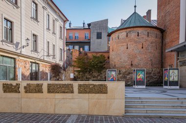 TARNow, POLAND - 09 Ekim 2021: Malopolska 'daki Polonyalı şehri 