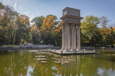TARNow, POLAND - 10 Ekim 2021: Malopolska 'daki Polonyalı şehri 