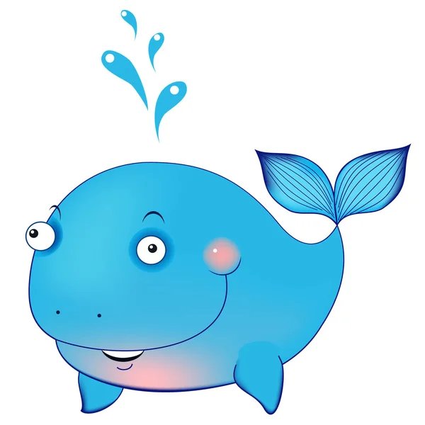 sevimli çizgi balina