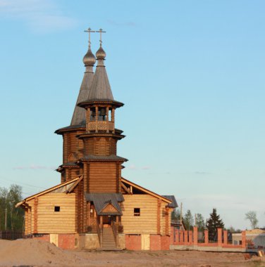 arkhangelsk şehir tapınakta. Rusya.
