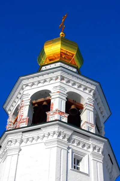La cupola della chiesa di Svyato-Troitskaya nella città di Arkhangelsk — Foto Stock