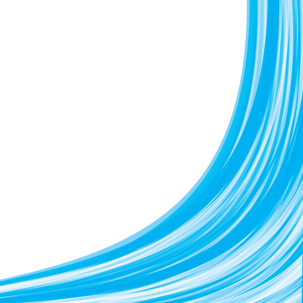 Blue wave background