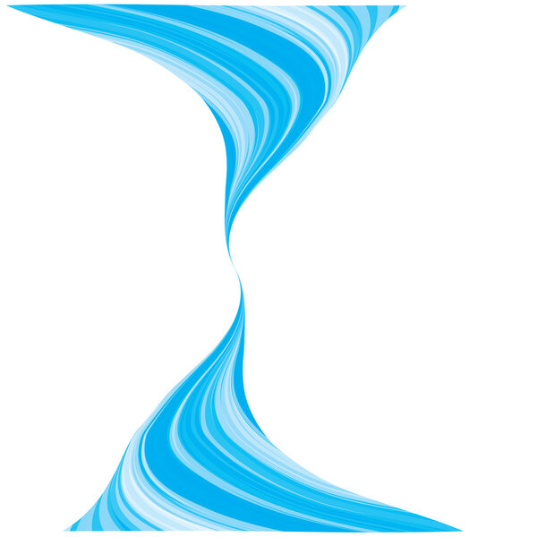 Blue wave background