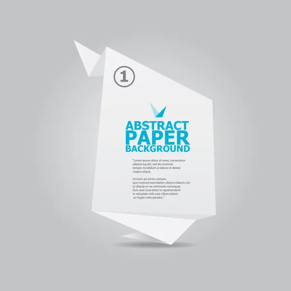 soyut beyaz kağıt origami arka plan