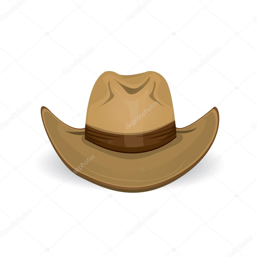 Cowboy hat. vector illustration.
