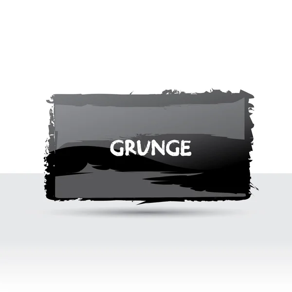 Abstract Grunge black background — Stock Vector