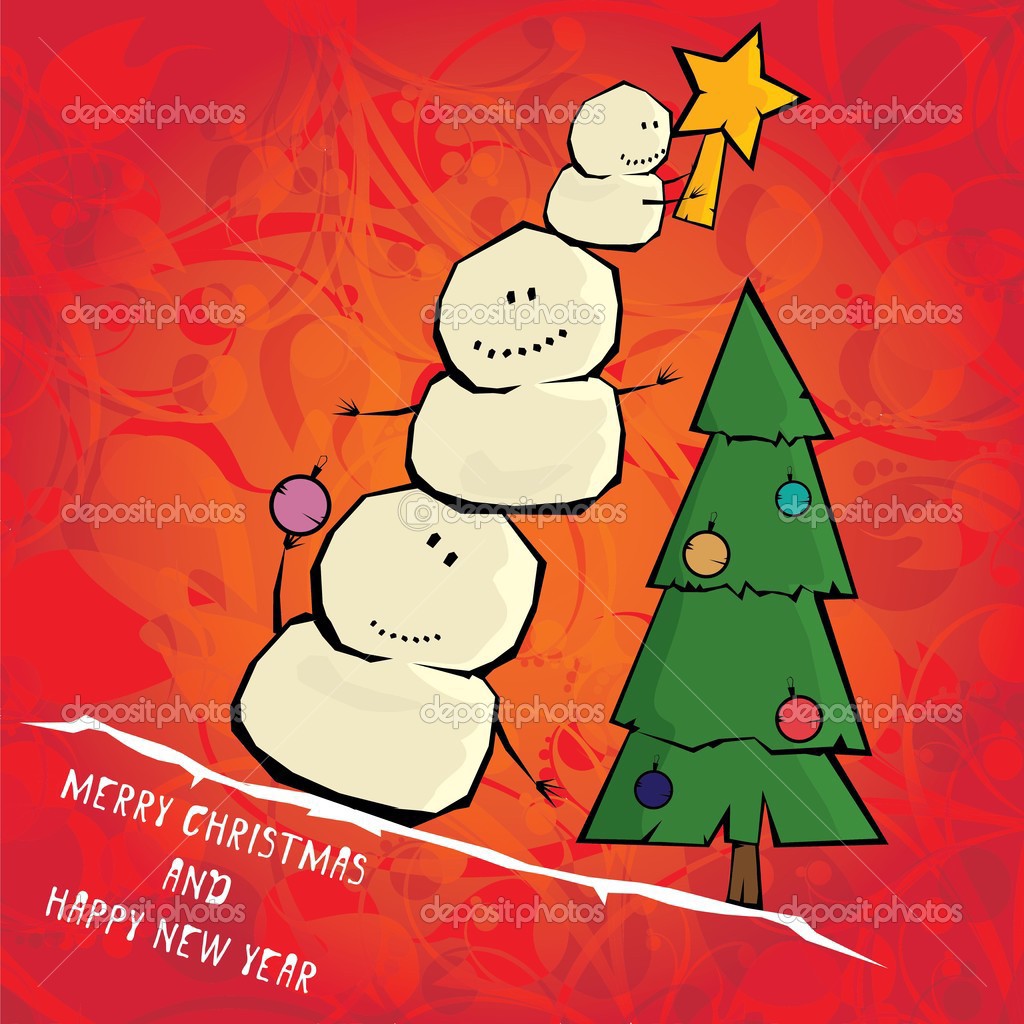 ベクトル漫画漫画メリー クリスマス イラスト ストックベクター C Zm1ter