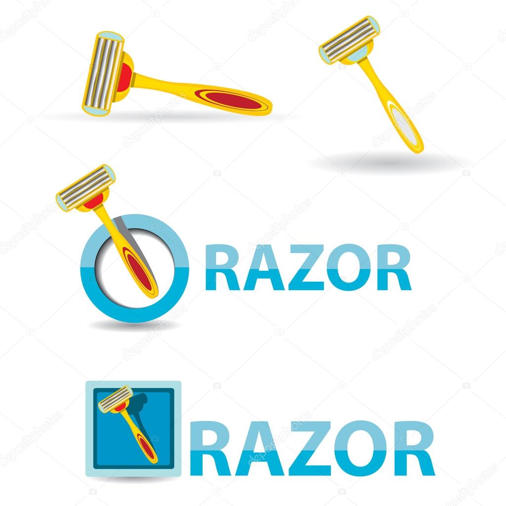 Vector razorz icon isolated on white