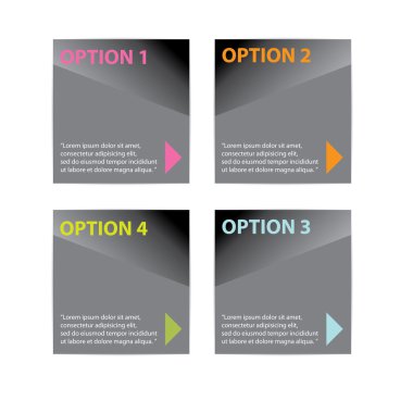 siyah kağıt modern düz başlık sayfaları