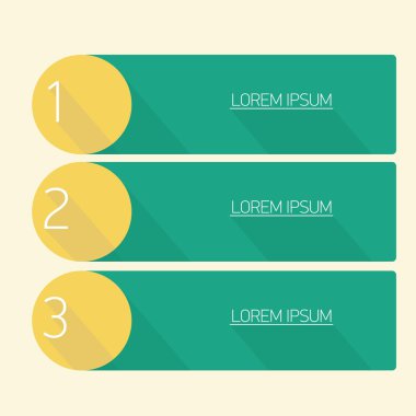 Modern trendy düz tasarım afiş