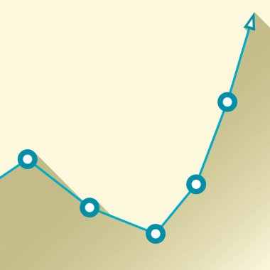 iş grafik ve grafik. vektör çizim