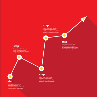 iş grafik ve grafik. vektör çizim