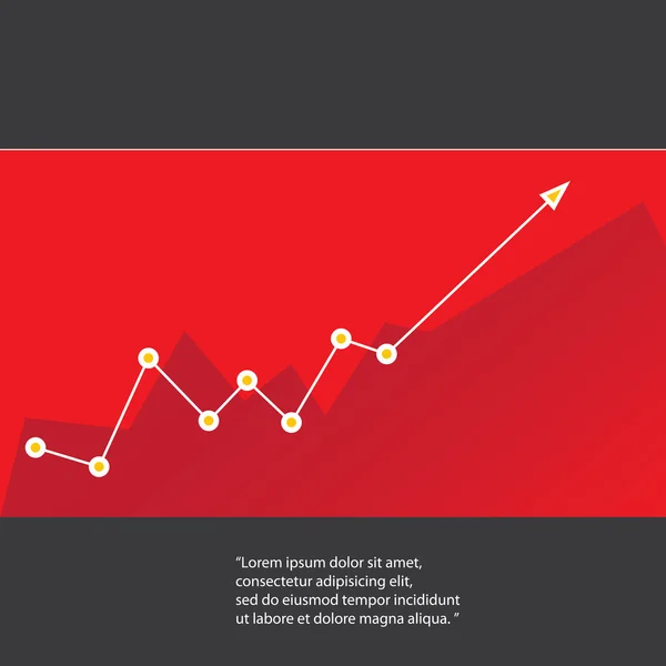 Graphique et graphique d'affaires. illustration vectorielle — Image vectorielle