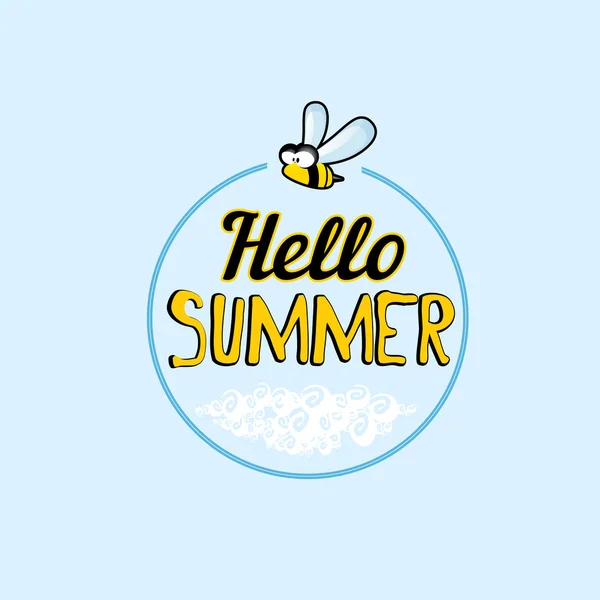 Résumé fond d'été  . — Image vectorielle
