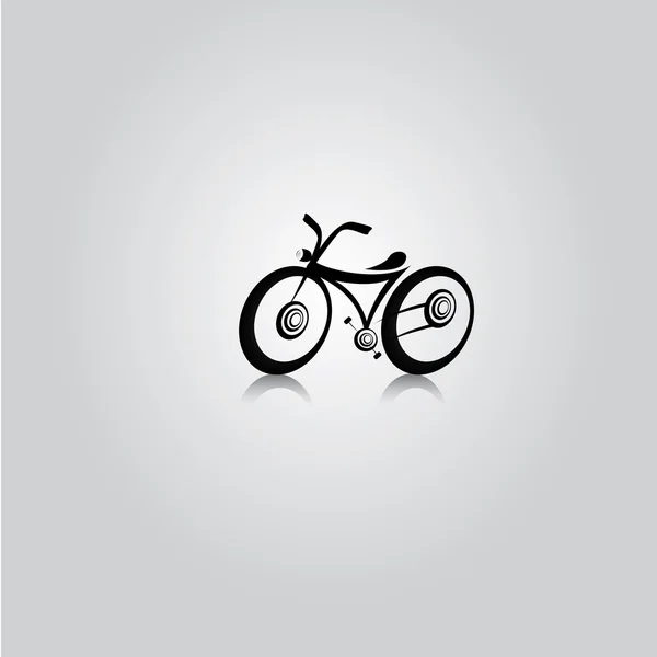 Bicycle bike silhouette vector icon or logo Stock Vector Image by ©zm1ter  #68159901
