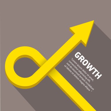 vektör düz iş grafik ve grafik üzerinde gri