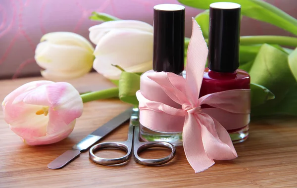 A set of manicure appliances — Stock Photo, Image