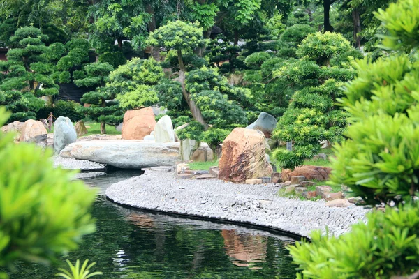 Japanska tea garden — Stockfoto