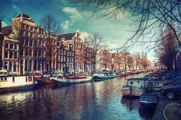 Via Amsterdam — Foto Stock