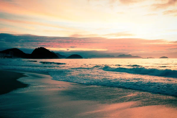 Beach soluppgång — Stockfoto