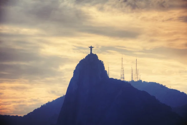 Cristo Redentor no Rio — Fotografia de Stock