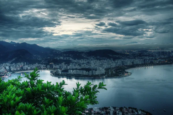 Sonnenuntergang in Rio — Stockfoto