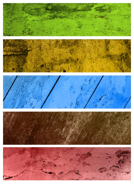 A set of grunge banners — Stock Photo, Image