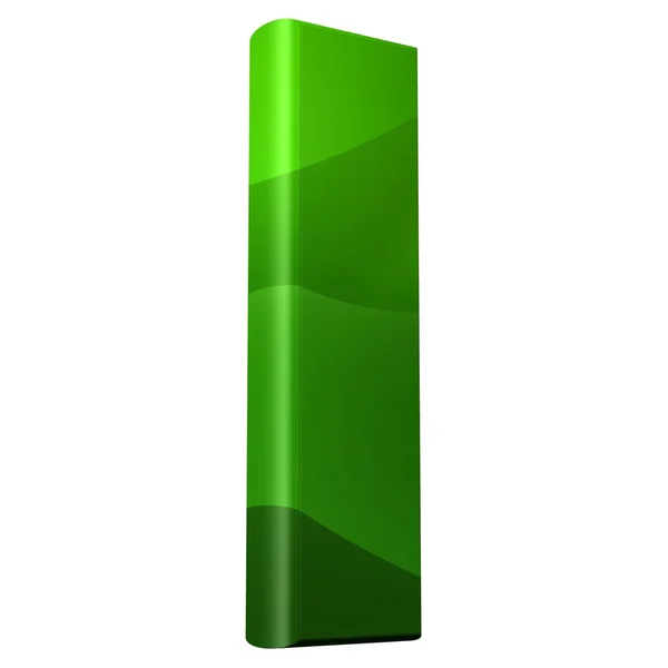 Zöld 3D-s betűkészlet — Stock Fotó
