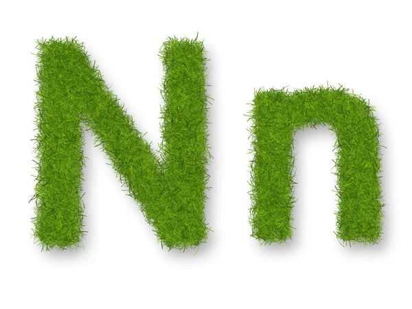 Трава шрифту — стокове фото