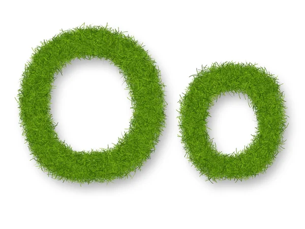 Gräs teckensnitt — Stockfoto