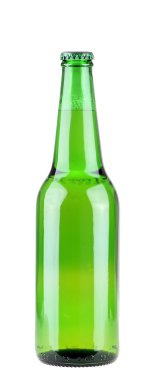 Bira şişesi izole.