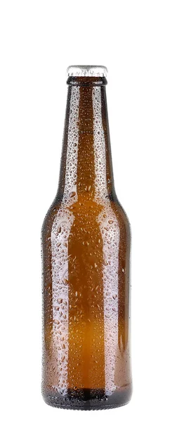 Frasco de cerveja isolado — Fotografia de Stock