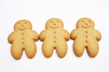 Üç zencefilli ekmek adam