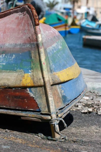 Oude vissersboot — Stockfoto