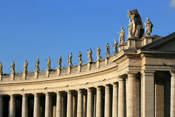 Detalu architektonicznego z Watykanu — Zdjęcie stockowe