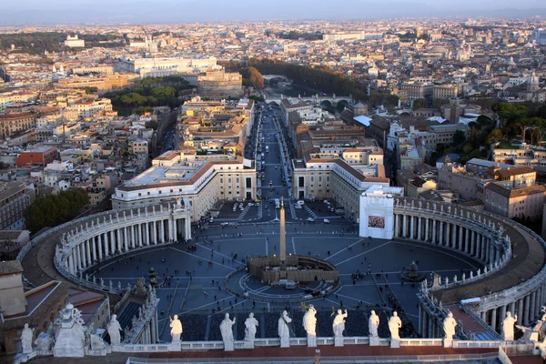 Arial weergave van Vaticaanstad — Stockfoto