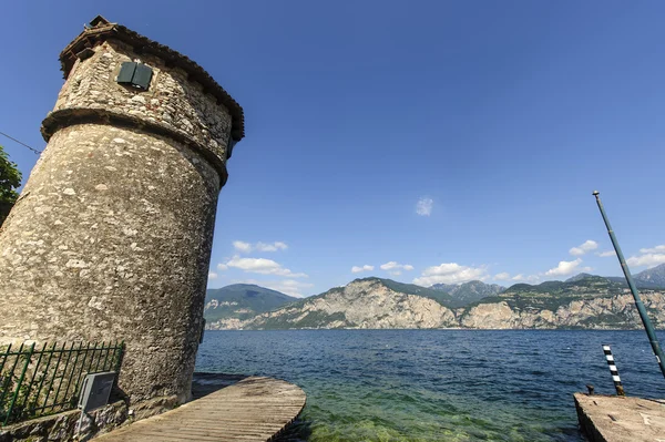 Lago de Garda en Malcesine —  Fotos de Stock