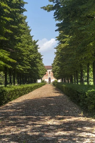 Villa e parco vicino Mantova — Foto Stock