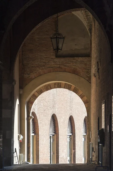 Cremona, a portico — Stock Fotó