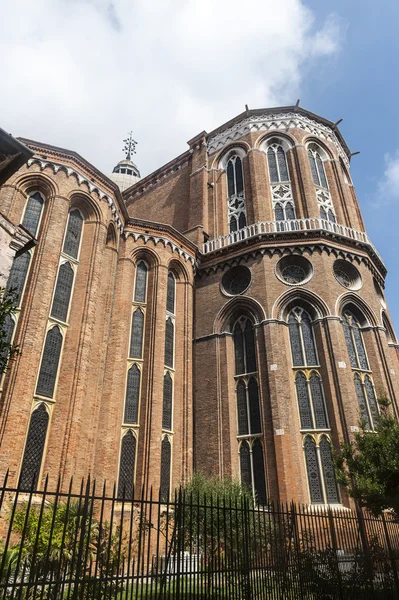 Venice, gothic church — Stock Photo, Image