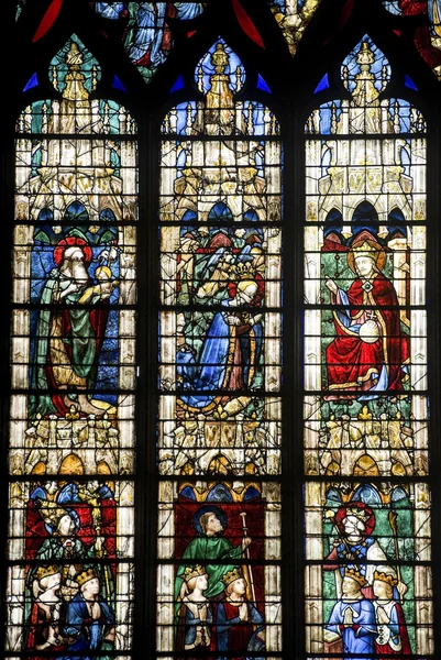 Chartres Catedral, vidrieras — Foto de Stock