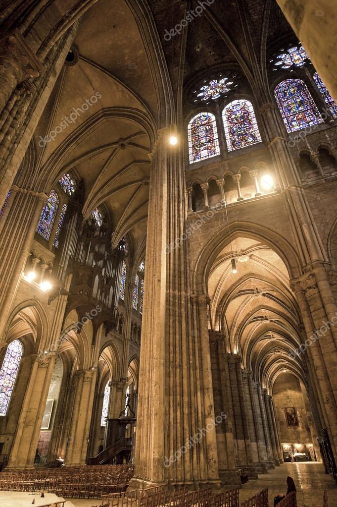 Chartres Cathedral Interior Stock Photo C Clodio 12887420
