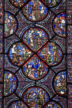 Chartres - Katedrali, vitray