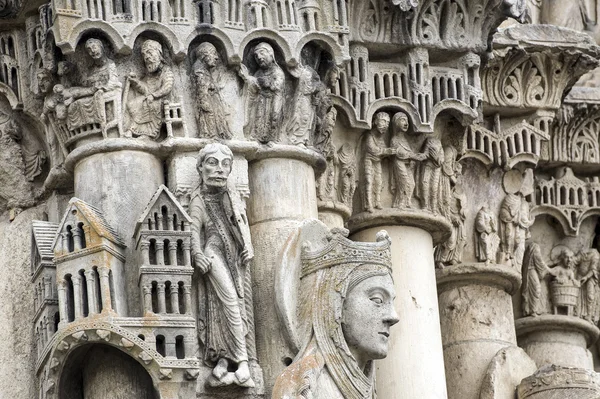 Chartres - Cattedrale — Foto Stock