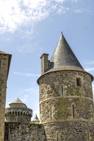 Fougeres - kasteel — Stockfoto