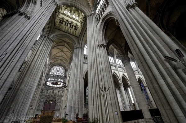 Rouen - Wnętrze katedry — Zdjęcie stockowe