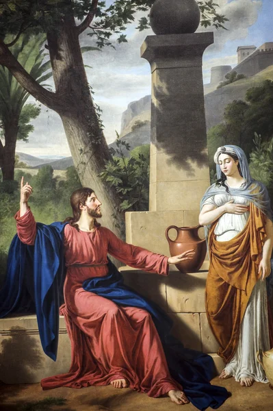 ルーアン大聖堂インテリア絵画 — ストック写真