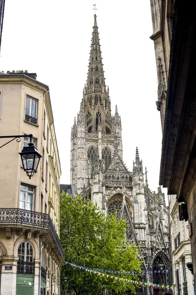Rouen - Belfry of Saint-Maclou church — Stock Photo, Image