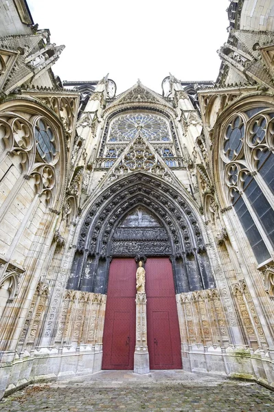 Rouen - katedrála exteriér — Stock fotografie