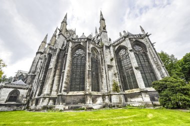 Rouen - Exterior of Saint-Ouen church clipart
